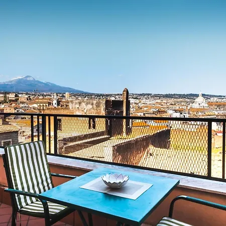 Terrazza Con Vista Etna E Centro Storico By Wonderful Italy Apartment